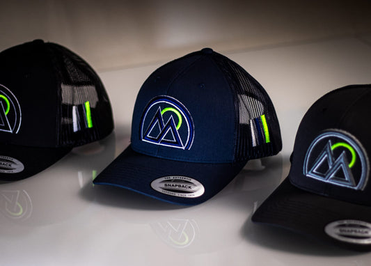 Navy x Neon Cap