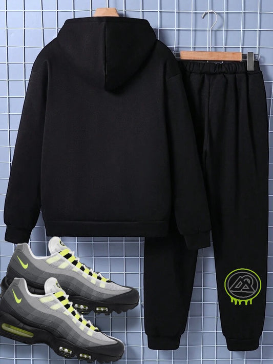 Drip Tracksuit Set (Neon)