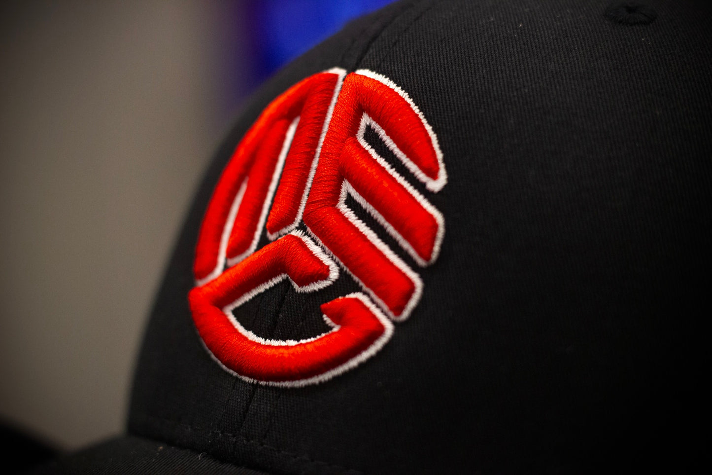 NEW Black/Red Logo Cap