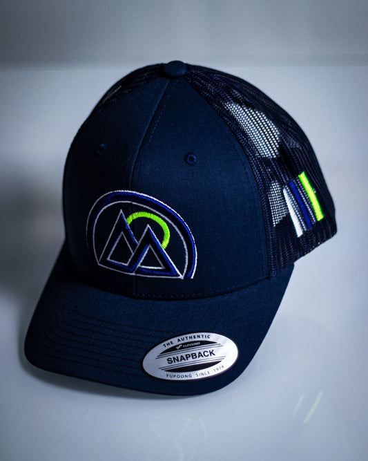 Navy x Neon Cap