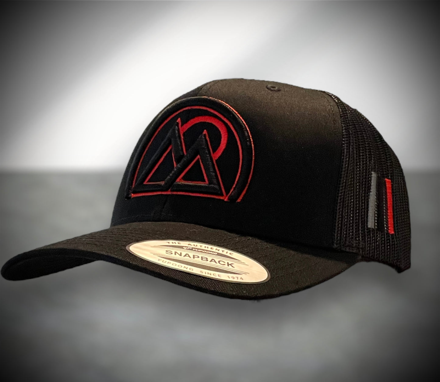 Black X Red Cap