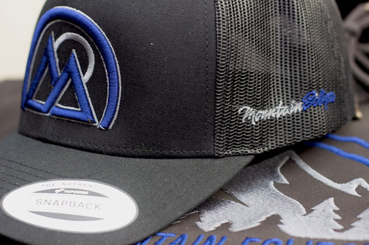 Navy x Grey Cap