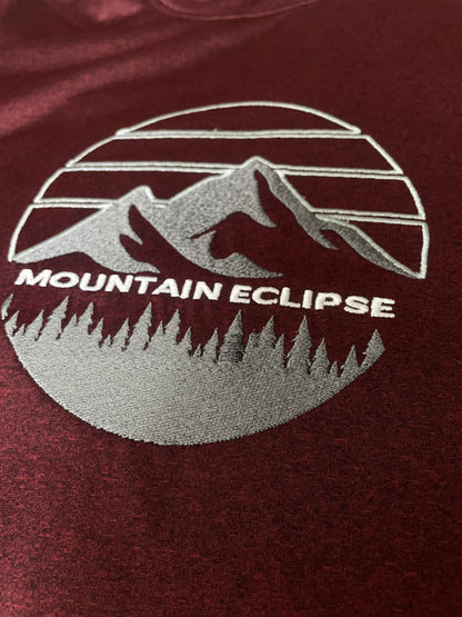 Burgundy X Grey