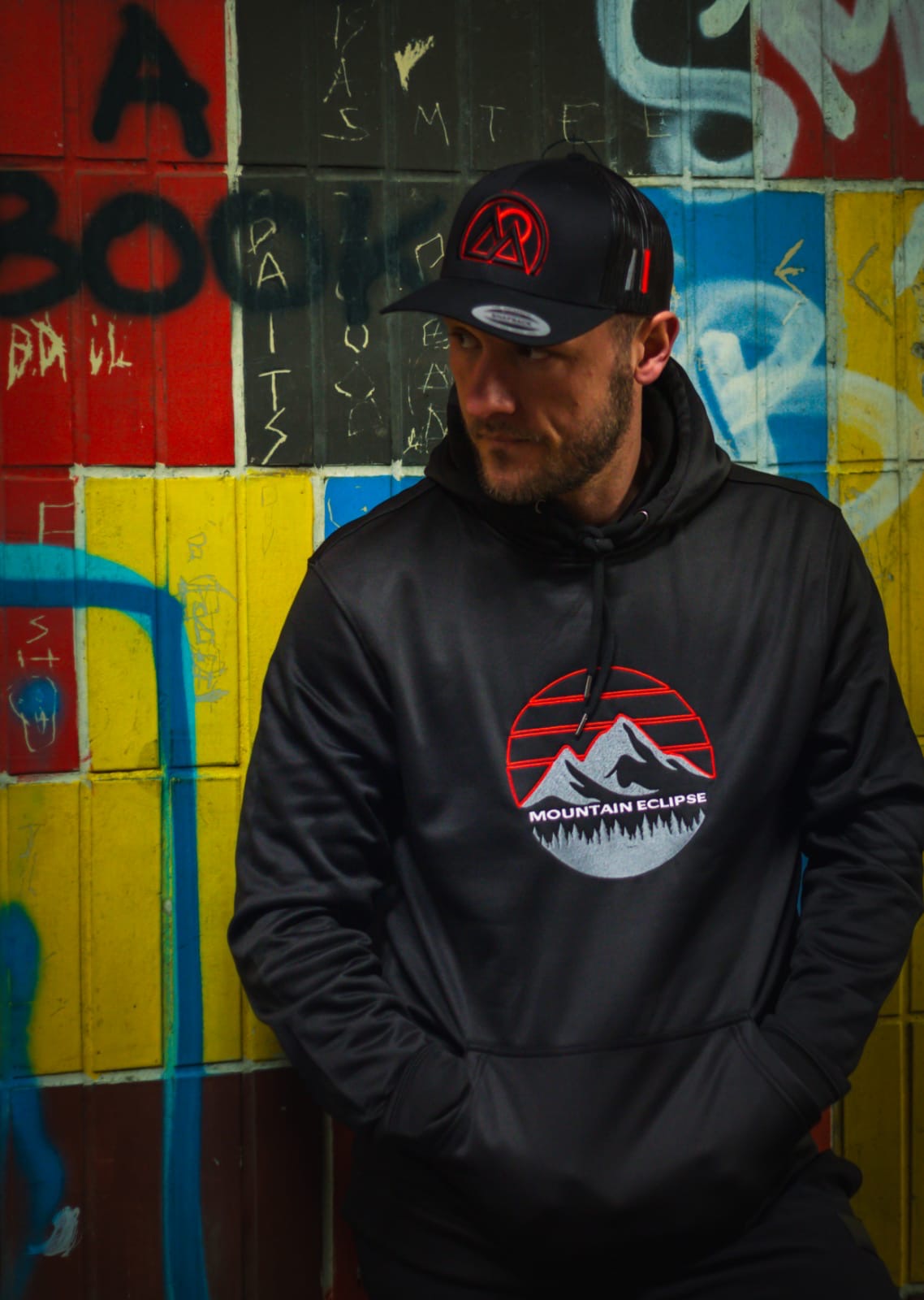 Black X Red Cap