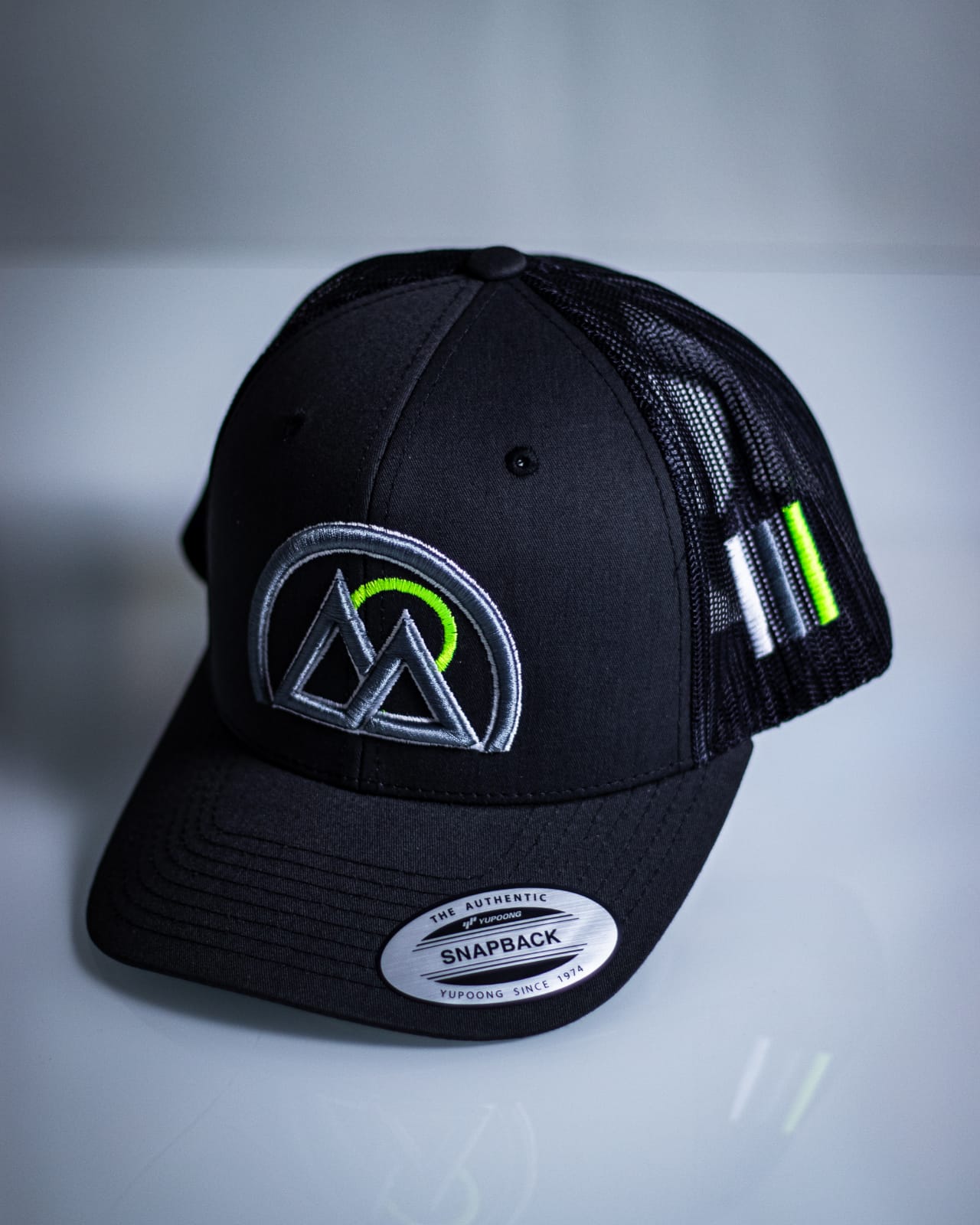 Grey x Neon Cap