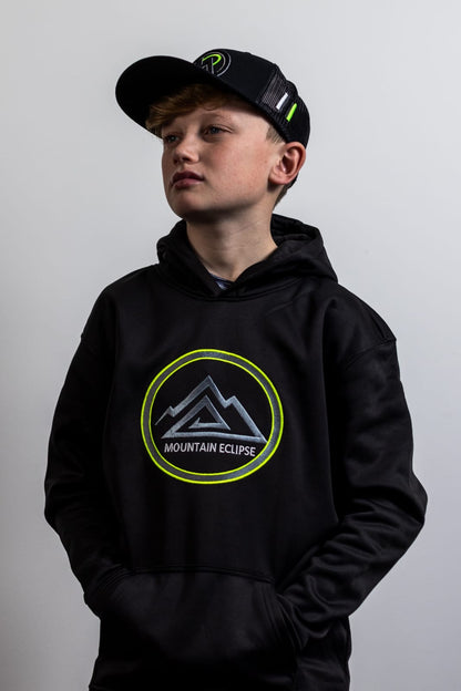 Flash Neon Hoodie Black